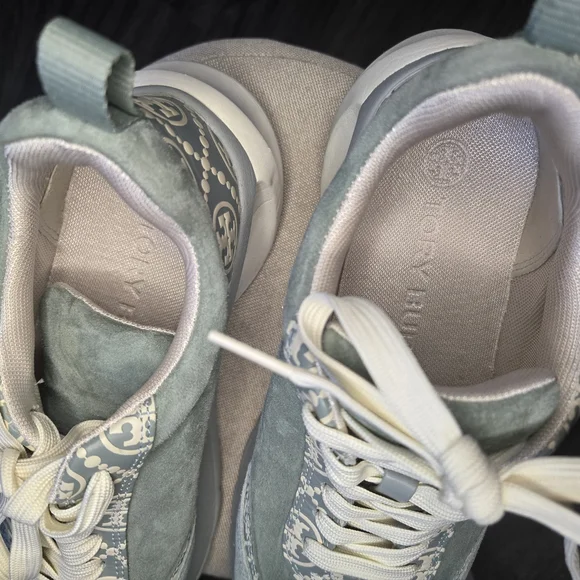 Tory Burch Women's Blue Sneakers - Picture 8 of 8